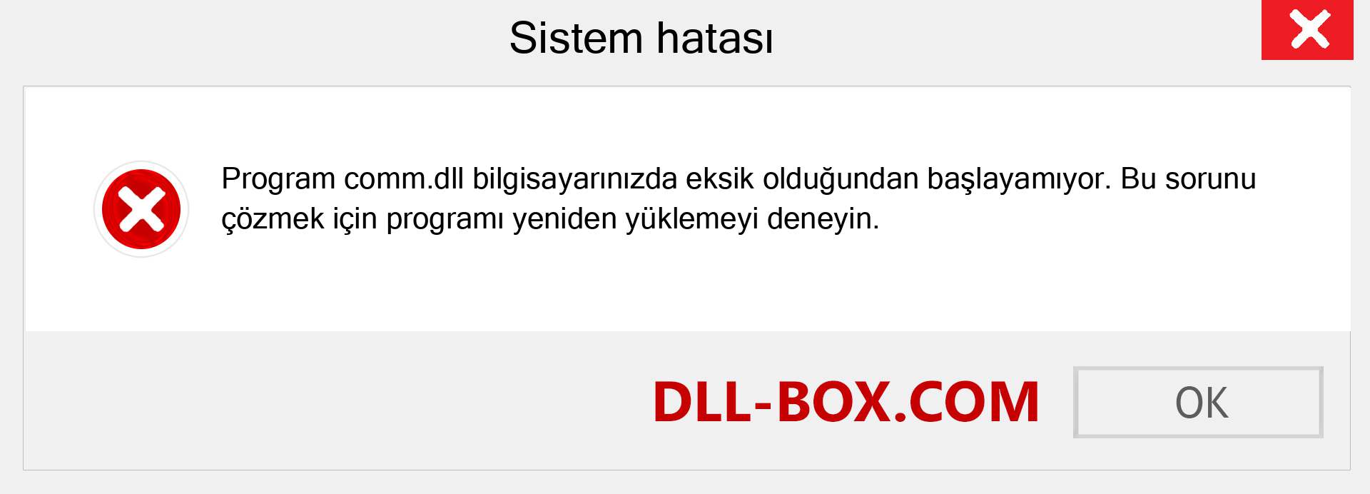 comm.dll dosyası eksik mi? Windows 7, 8, 10 için İndirin - Windows'ta comm dll Eksik Hatasını Düzeltin, fotoğraflar, resimler